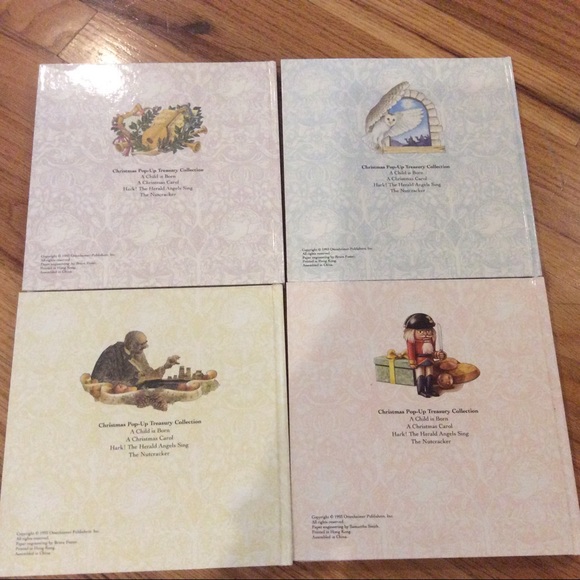 Vintage Christmas Pop Up Books, set of 4 - Picture 2 of 16